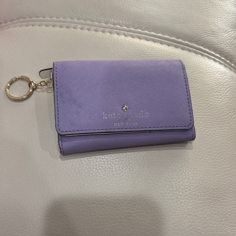 Kate Spade Lavender Key Holder Wallet